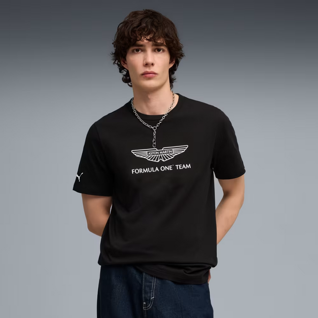 Polera de hombre Puma Essentials en color negro