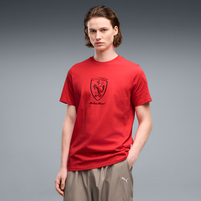 Polera de hombre Puma Sportswear en color rojo