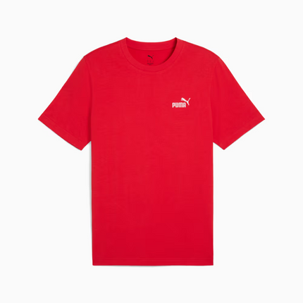 Polera de hombre Puma Essentials Foundation en color rojo