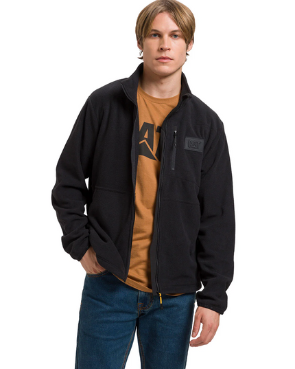 Polar CAT Microfleece Full Zip en color negro