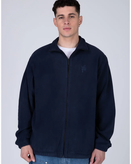 Polerón ZOO YORK poleron zip polar zoo york school en color navy