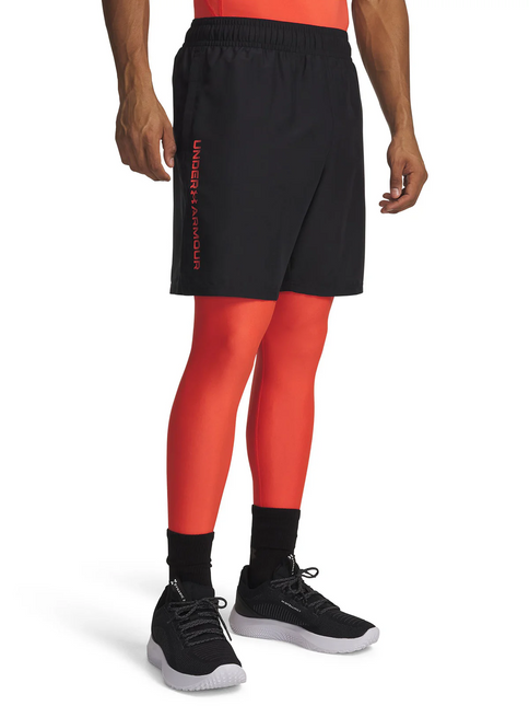 SHORT UNDER ARMOUR TECH WOVEN WORDMARK UNDER ARMOUR en color blk blk.