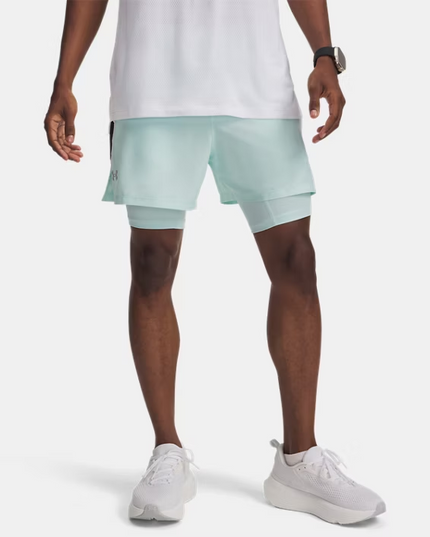 SHORT UNDER ARMOUR LAUNCH 5" 2 IN 1 - MAWI