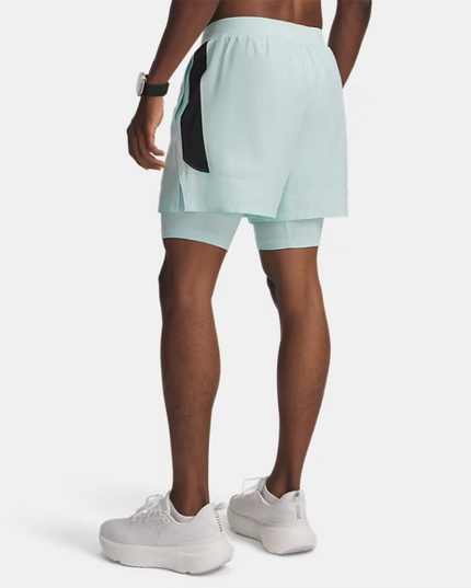 SHORT UNDER ARMOUR LAUNCH 5" 2 IN 1 - MAWI