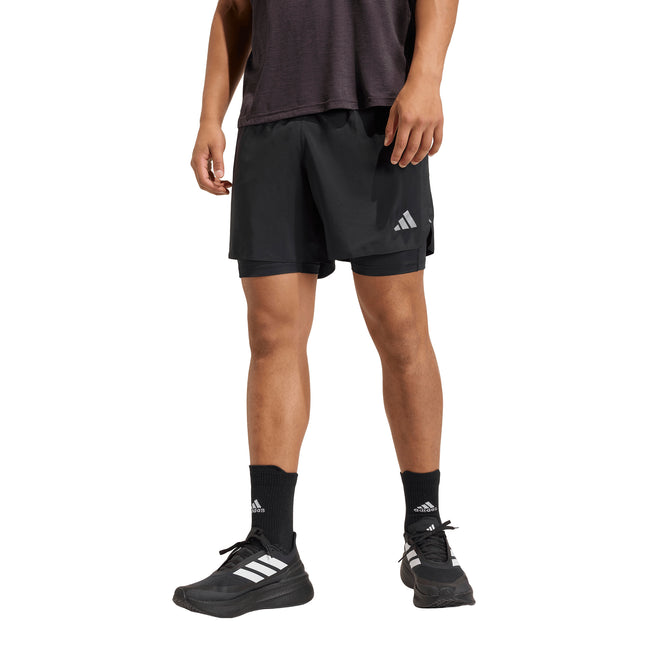 Short Adidas Run Ess 21 S M en color negro