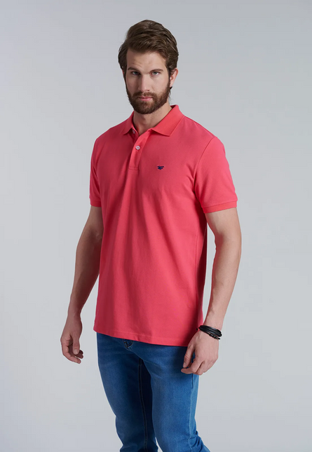 POLERA HOMBRE FEROUCH BASICA PIQUE