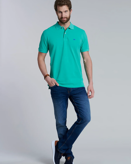 POLERA HOMBRE FEROUCH BASICA PIQUE