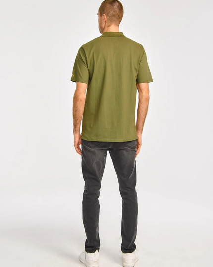 POLERA CAT LOGO PIQUE POLO