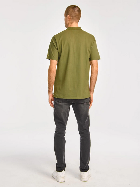 POLERA CAT LOGO PIQUE POLO