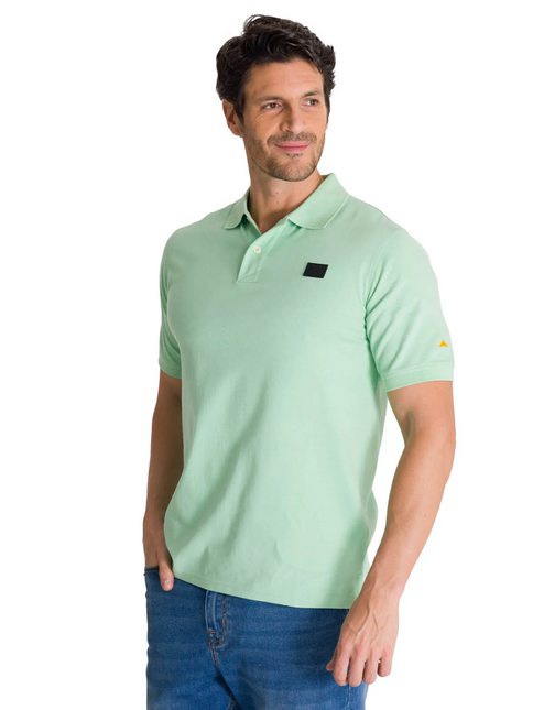 POLERA CAT LOGO JERSEY POLO