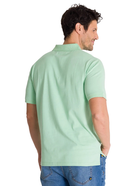 POLERA CAT LOGO JERSEY POLO