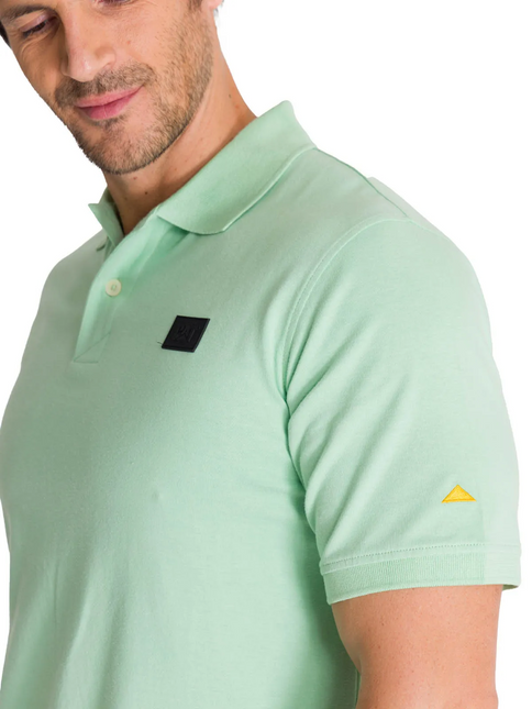 POLERA CAT LOGO JERSEY POLO
