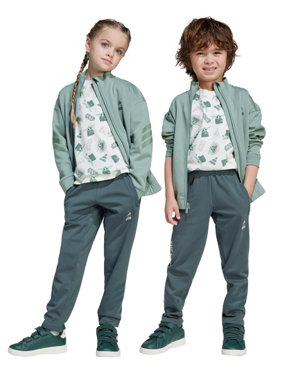 PANTALON DE BUZO UNISEX NIÑOS ADIDAS LK SW MNDO