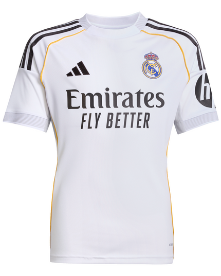 CAMISETA UNISEX NIÑOS ADIDAS DE LOCAL REAL MADRID