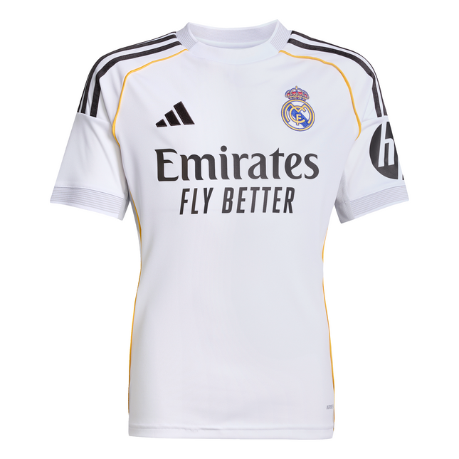 CAMISETA UNISEX NIÑOS ADIDAS DE LOCAL REAL MADRID
