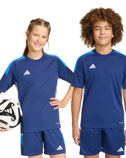 Polera Adidas Unisex Tiro Es Jsy Y en color azul marino