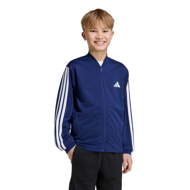 POLERON UNISEX ADIDAS J 3S FZ TR TT