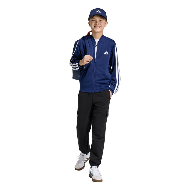 POLERON UNISEX ADIDAS J 3S FZ TR TT
