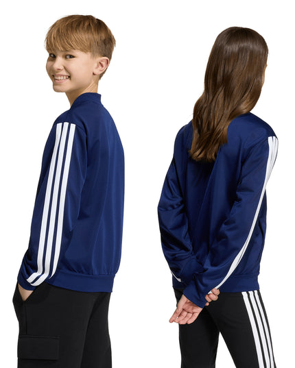 POLERON UNISEX ADIDAS J 3S FZ TR TT