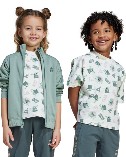 POLERA UNISEX NIÑOS ADIDAS LK SW MNDO T
