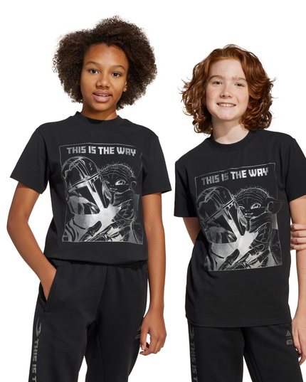 POLERA UNISEX NIÑOS ADIDAS SW MNDO GFX T