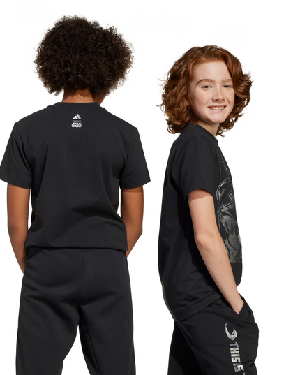POLERA UNISEX NIÑOS ADIDAS SW MNDO GFX T