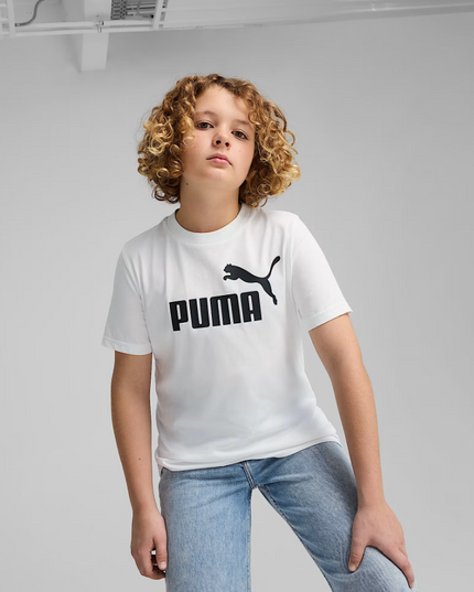 POLERA UNISEX NIÑOS PUMA ESS NO. 1 LOGO TEE