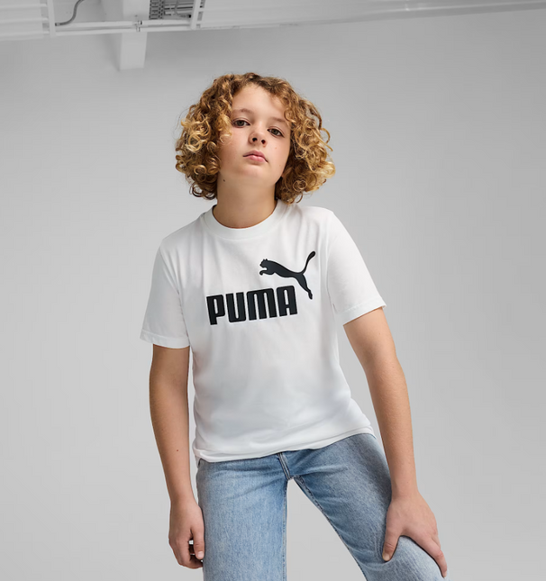POLERA UNISEX NIÑOS PUMA ESS NO. 1 LOGO TEE