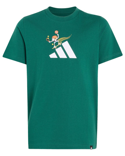 Polera infantil Adidas J Sport T en color verde