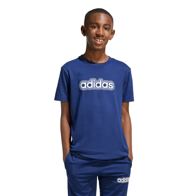 POLERA UNISEX ADIDAS J LIN2 TEE 160