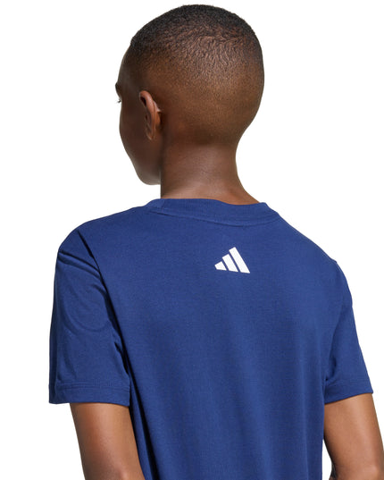 POLERA UNISEX ADIDAS J LIN2 TEE 160 - MAWI