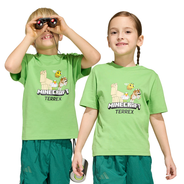 POLERA UNISEX TERREX MC MT TEE TERREX en color lime.
