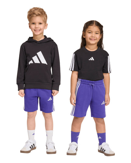 Short Adidas Unisex Lk 3s Ft Sh 220 en color lila