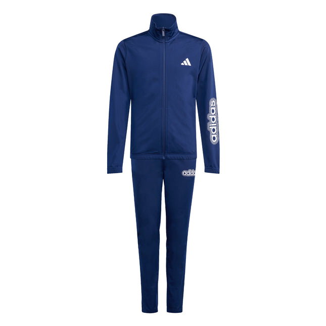 Pantalón de buzo Adidas Traje De Buzo J Lin2 Tr Ts en color azul oscuro.