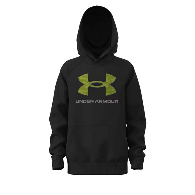 POLERON NIÑO UNDER ARMOUR RIVAL FLC BL