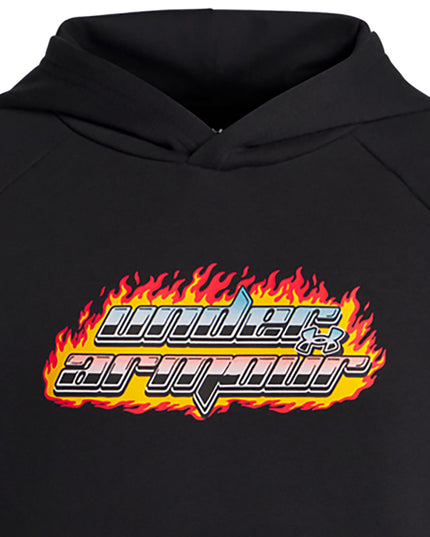 POLERON NIÑO UNDER ARMOUR RIVAL FLC FLAMIN