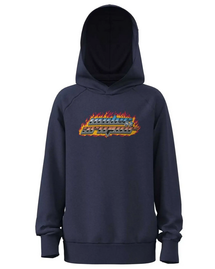 POLERON NIÑO UNDER ARMOUR RIVAL FLC FLAMIN