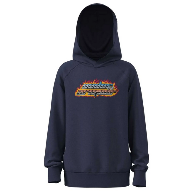 POLERON NIÑO UNDER ARMOUR RIVAL FLC FLAMIN