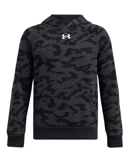POLERON NIÑO UNDER ARMOUR RIVAL FLEECE PRINTED