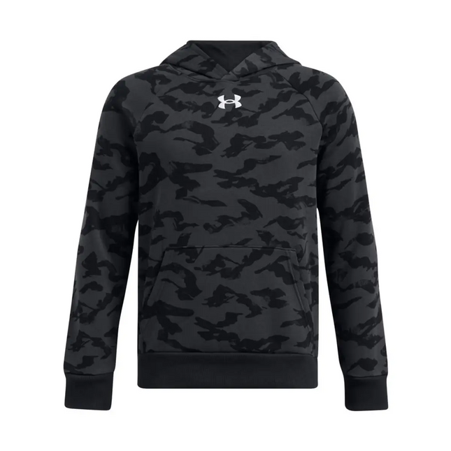POLERON NIÑO UNDER ARMOUR RIVAL FLEECE PRINTED