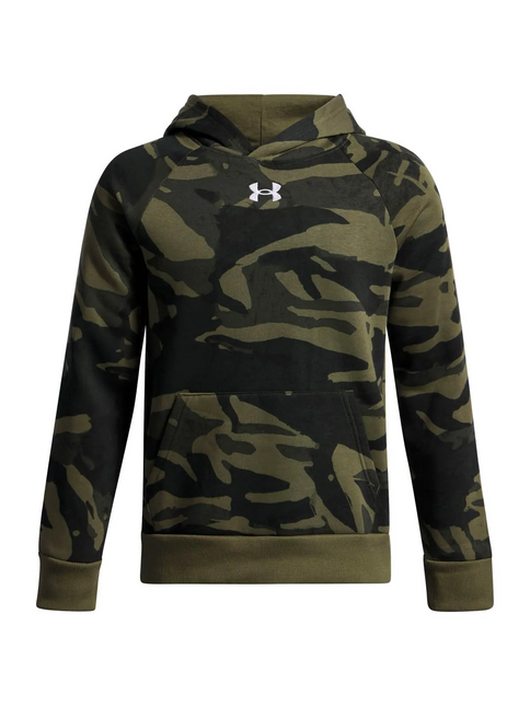 POLERON NIÑO UNDER ARMOUR RIVAL FLEECE PRINTED