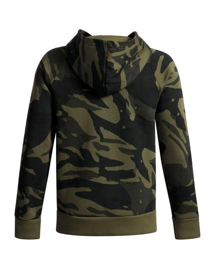 POLERON NIÑO UNDER ARMOUR RIVAL FLEECE PRINTED