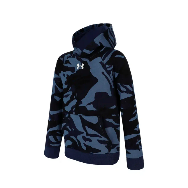POLERON NIÑO UNDER ARMOUR RIVAL FLEECE PRINTED