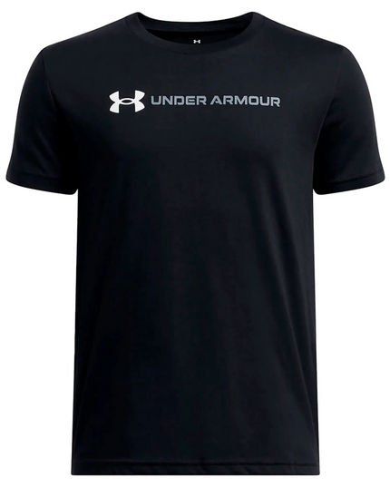 POLERA NIÑO UNDER ARMOUR LOGO WORDMARK SS