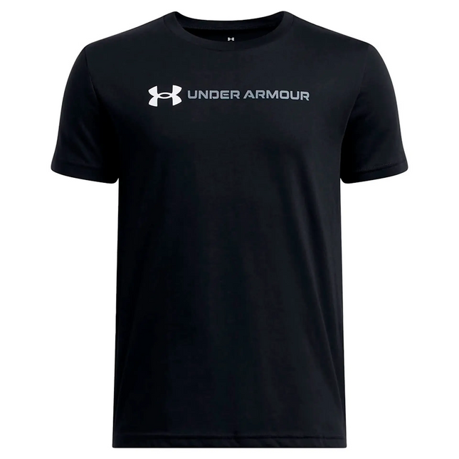 POLERA NIÑO UNDER ARMOUR LOGO WORDMARK SS
