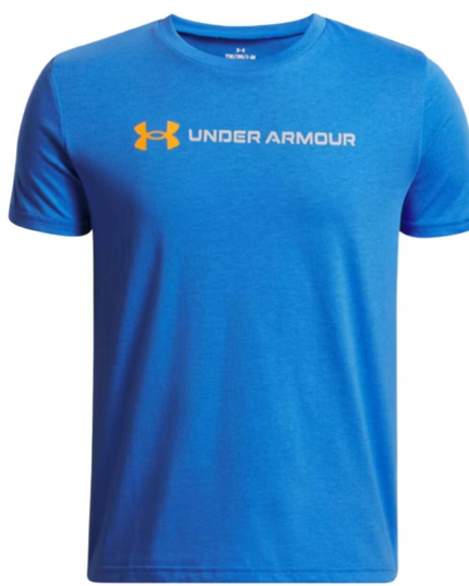 POLERA NIÑO UNDER ARMOUR LOGO WORDMARK SS