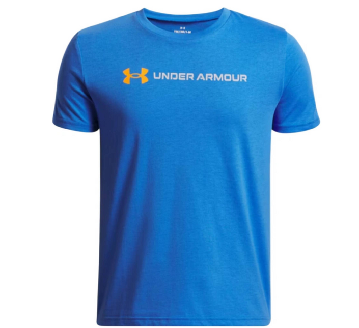 POLERA NIÑO UNDER ARMOUR LOGO WORDMARK SS
