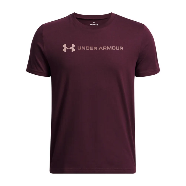 POLERA NIÑO UNDER ARMOUR LOGO WORDMARK SS