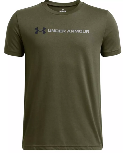 POLERA NIÑO UNDER ARMOUR LOGO WORDMARK SS