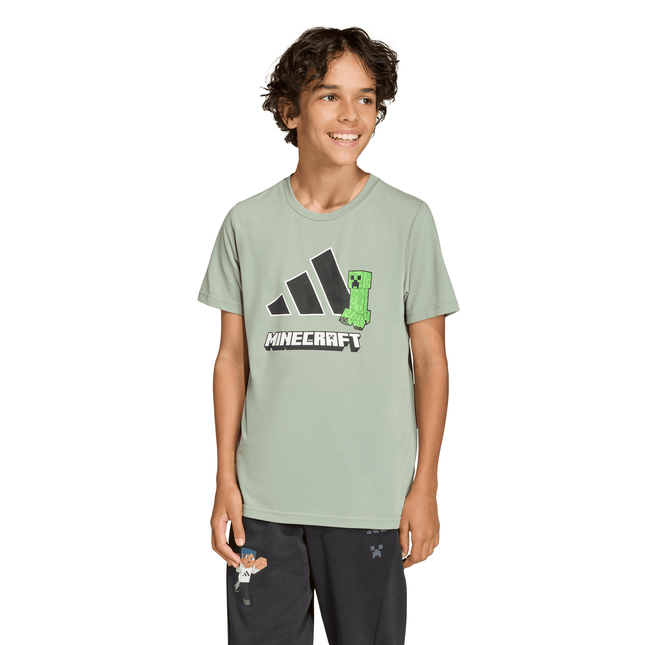 Polera ADIDAS polera adidas j mc tr tee en color silver gre